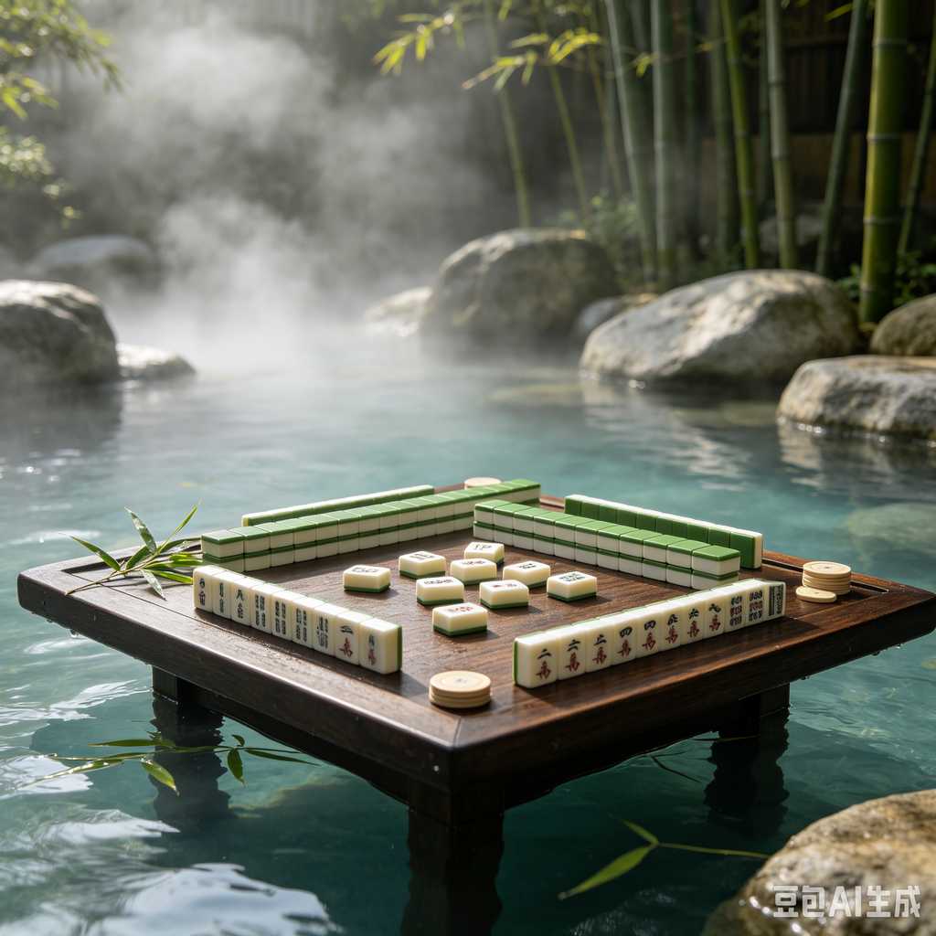 decorative mahjong tiles set