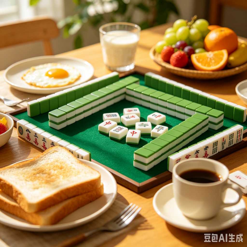 asian classic board game mahjong