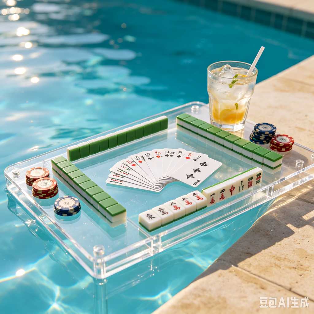 camping mahjong game set